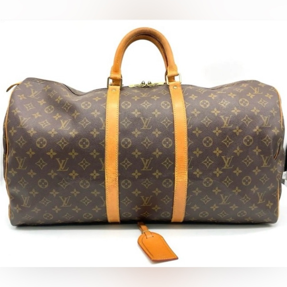 ❌SOLD❌ LOUIS VUITTON Monogram Keepall 55 w/COA